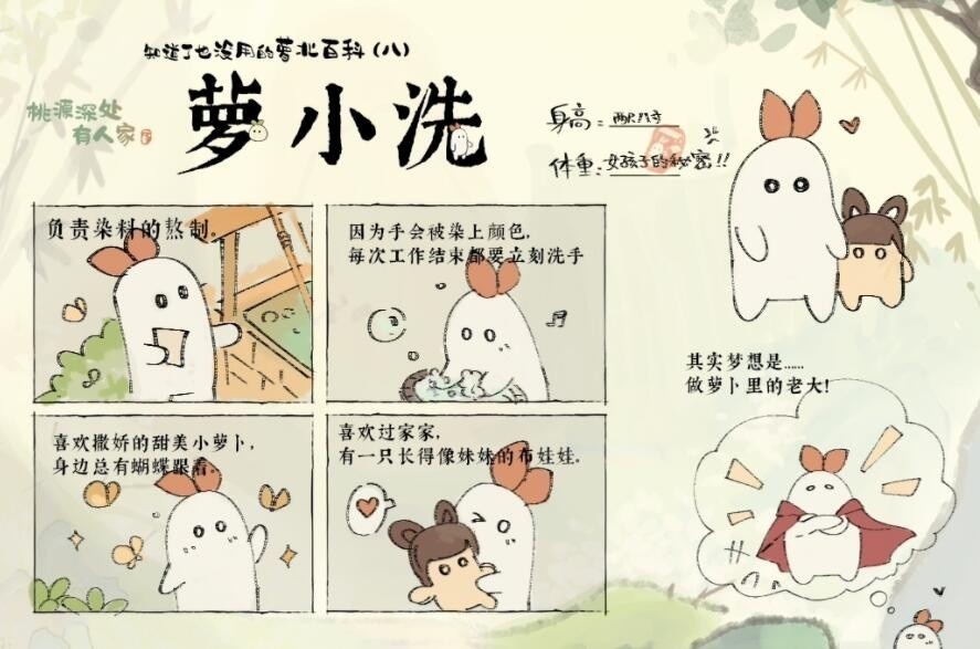 桃源深处有人家萝卜人图鉴大全-桃源深处有人家萝卜人许愿合成攻略